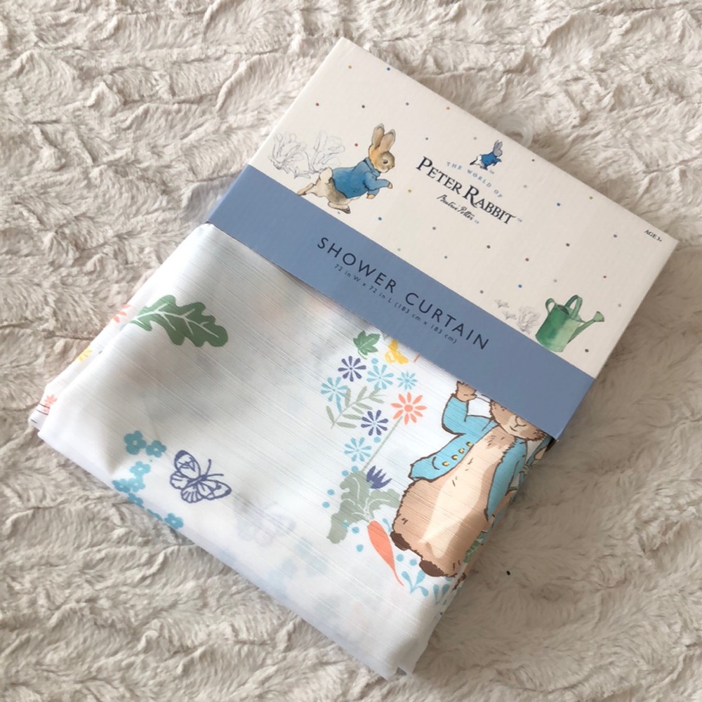 Beatrix Potter PETER RABBIT Shower Curtain